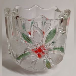 Mikasa Holiday Bloom Candleholder